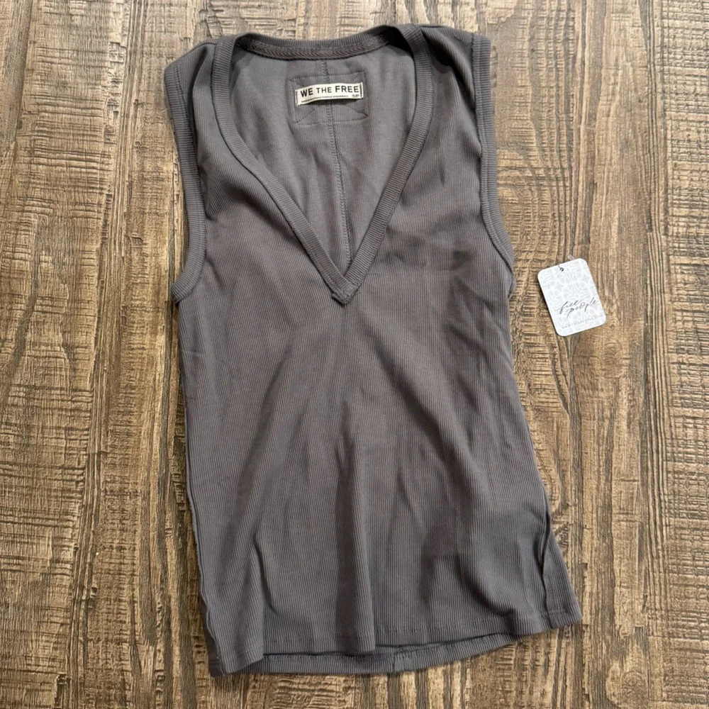 Free People Neria V Neck Tank Top.